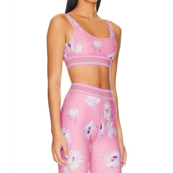 NEW LOVESHACKFANCY ornice bra in baby pink clouds - Picture 2 of 4